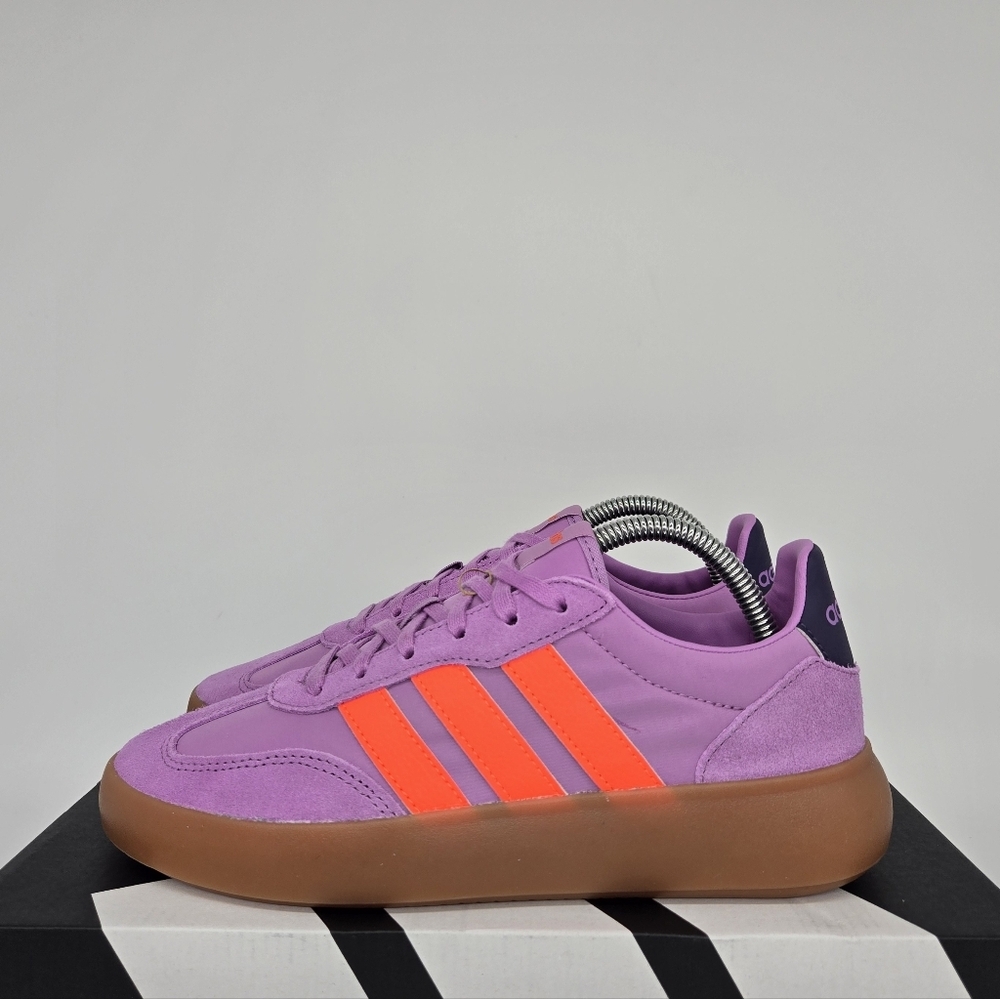 New adidas Barreda Decode Preloved Purple Impact Orange Women's Shoes Size 6